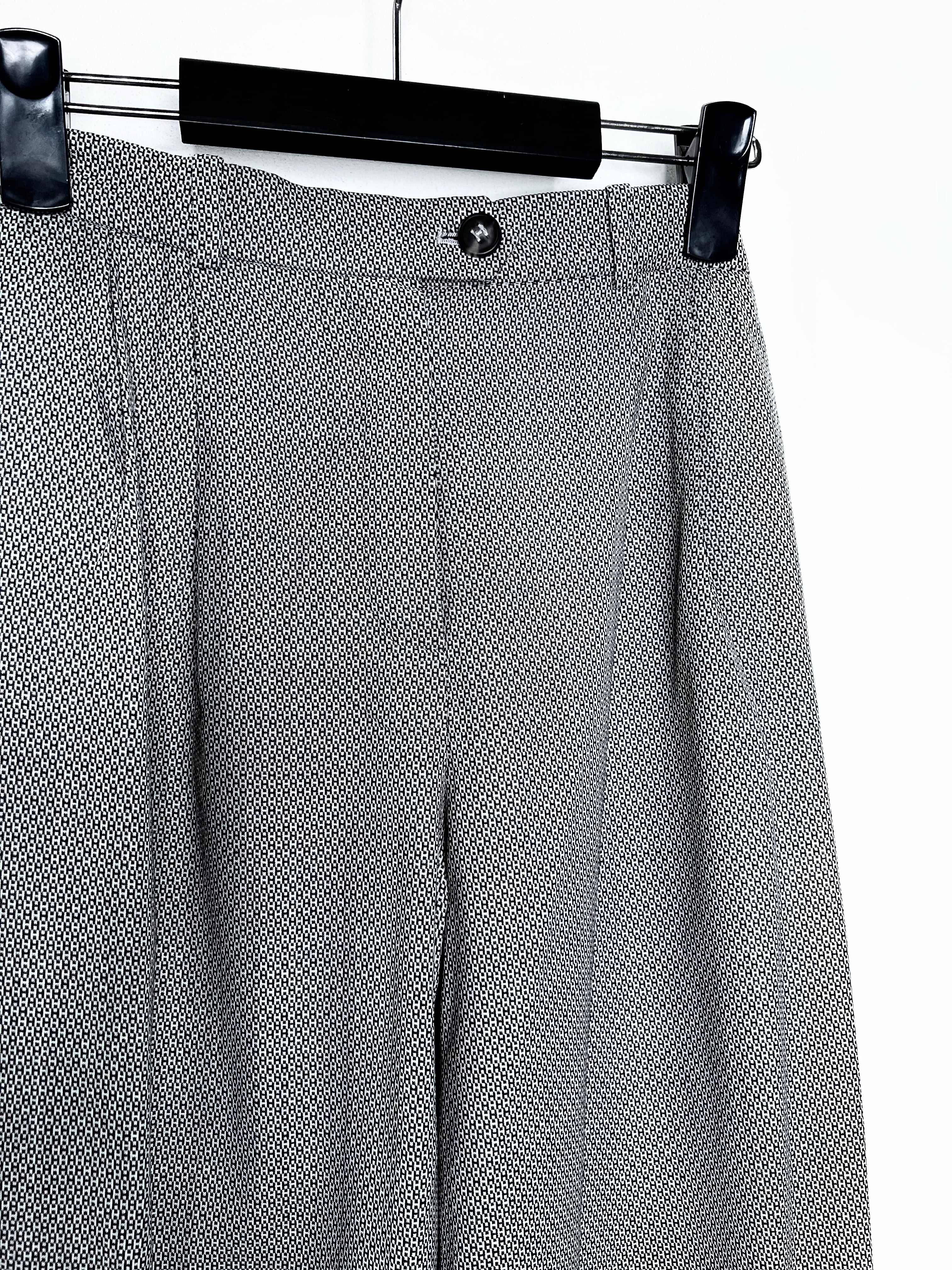 HERMES by Martin Margiela H pattern Slacks | MIKOTONORI.