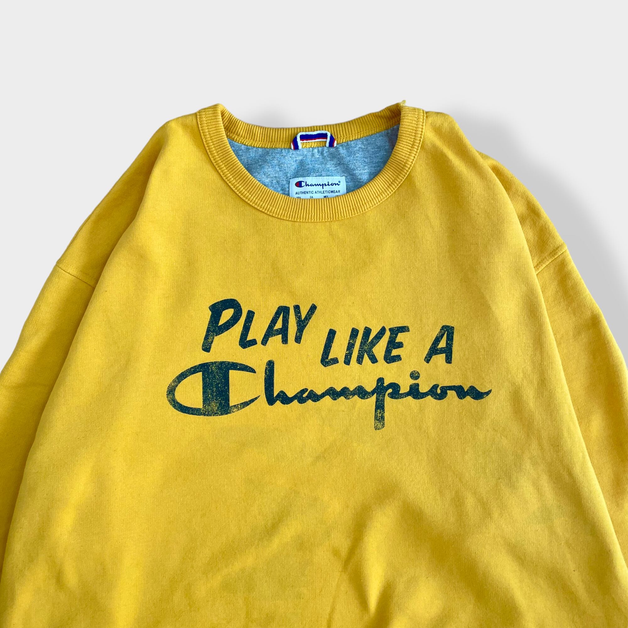 y2k チャンピオン【Champion】ロゴプリント　希少　ビッグシルエット