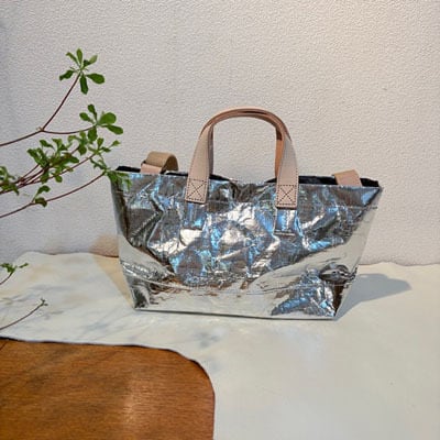 大人気！再入荷　regalo　メタリック3WAYトート(小)