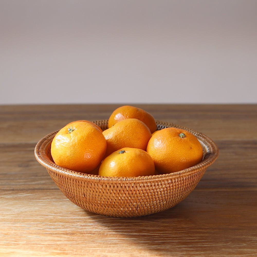 1つ80円☆小さな丸かご☆ オーダーページ アタ・ラタン | CITA-CITA