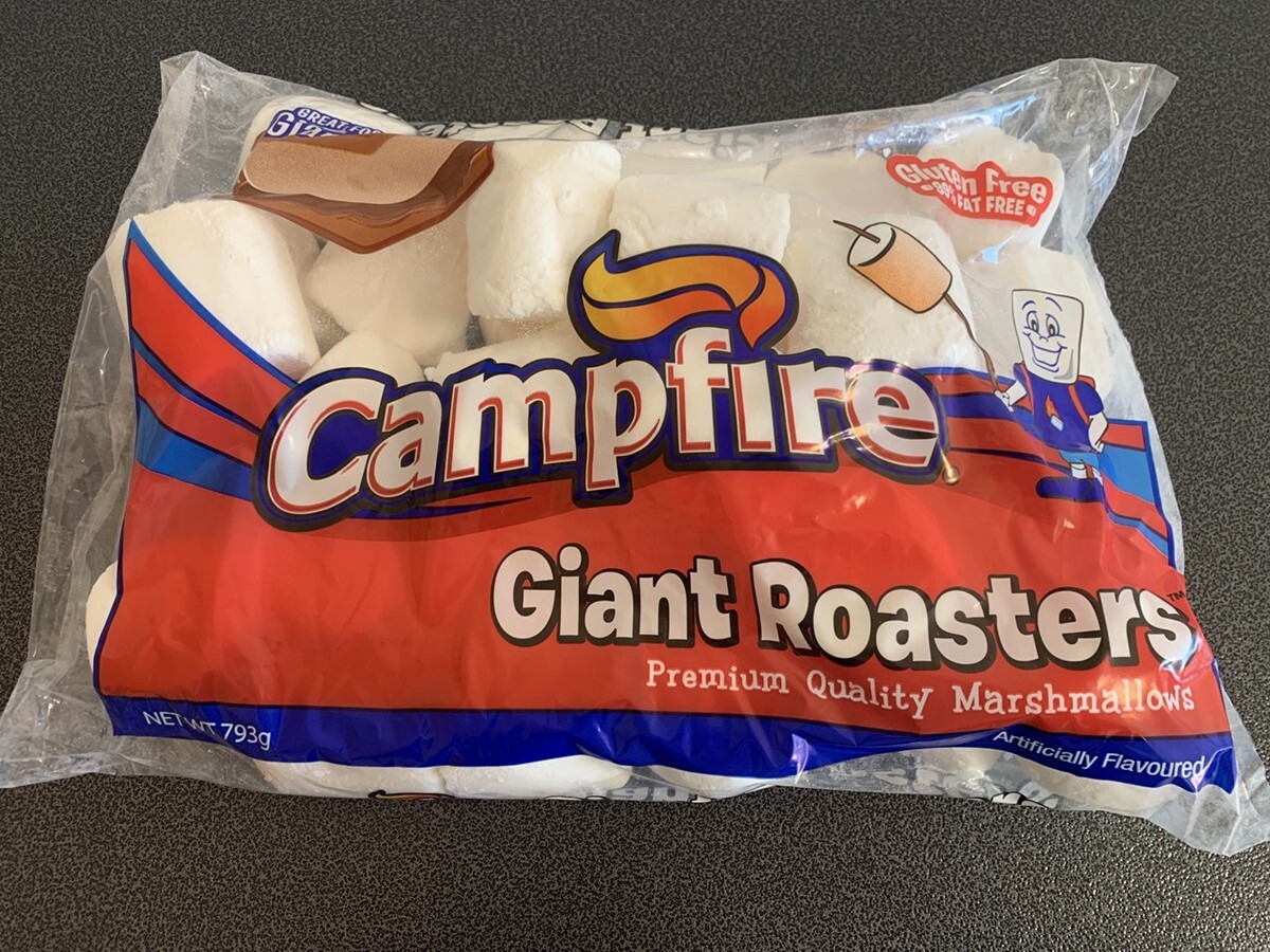 ジャンボサイズ マシュマロ（1袋28個入） ／ キャンプファイヤー ジャイアント 793g ホットココアと合わせたり、バーベキューのデザート