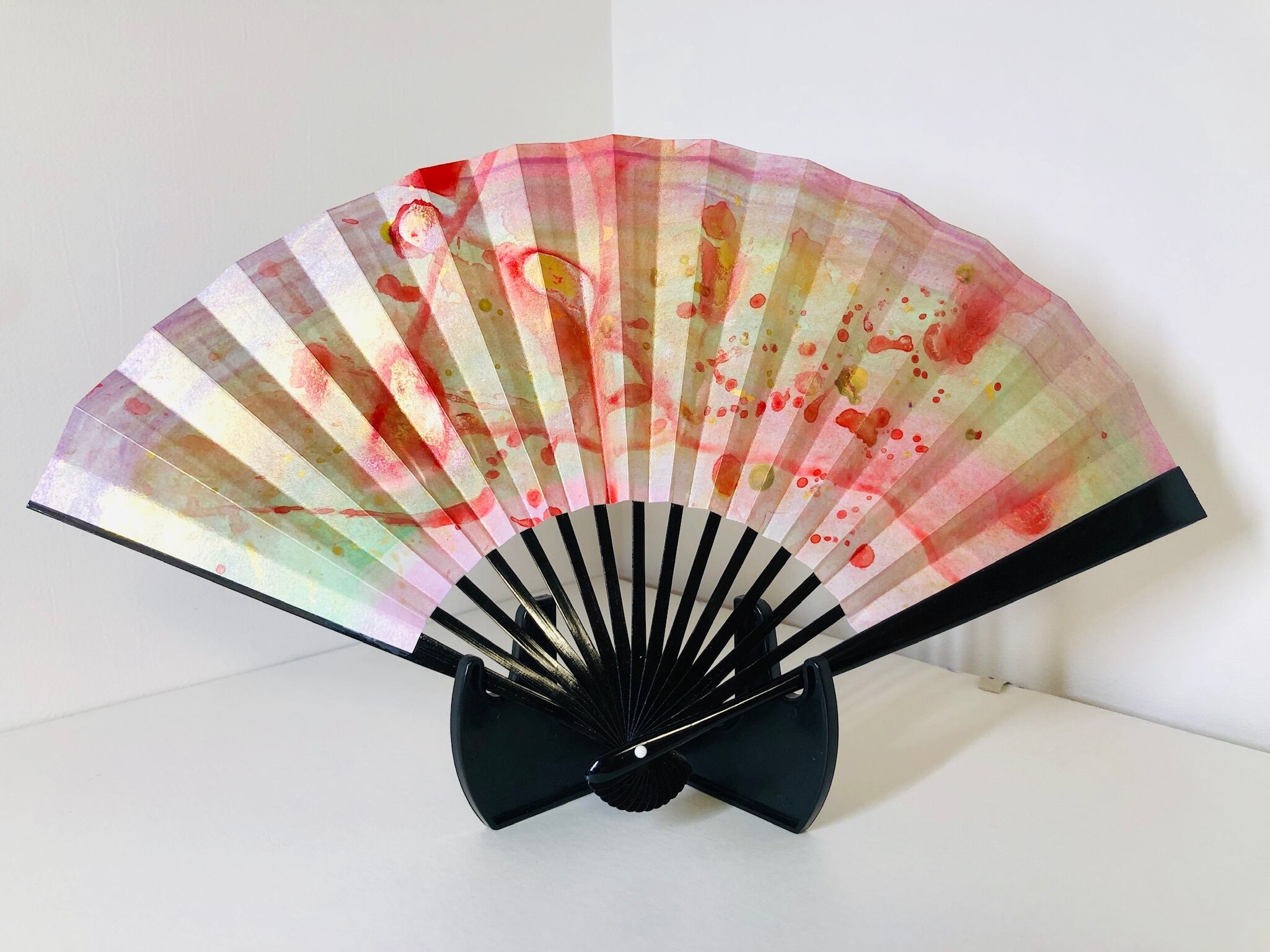 ソウルデザインアート扇子- SENSU -【 優美な舞 】 | CHIE HANAI