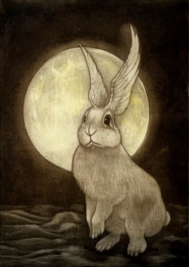 緒方一成作品 / アクリル画1 / シートのみ | VIVANT ART COLLECTION