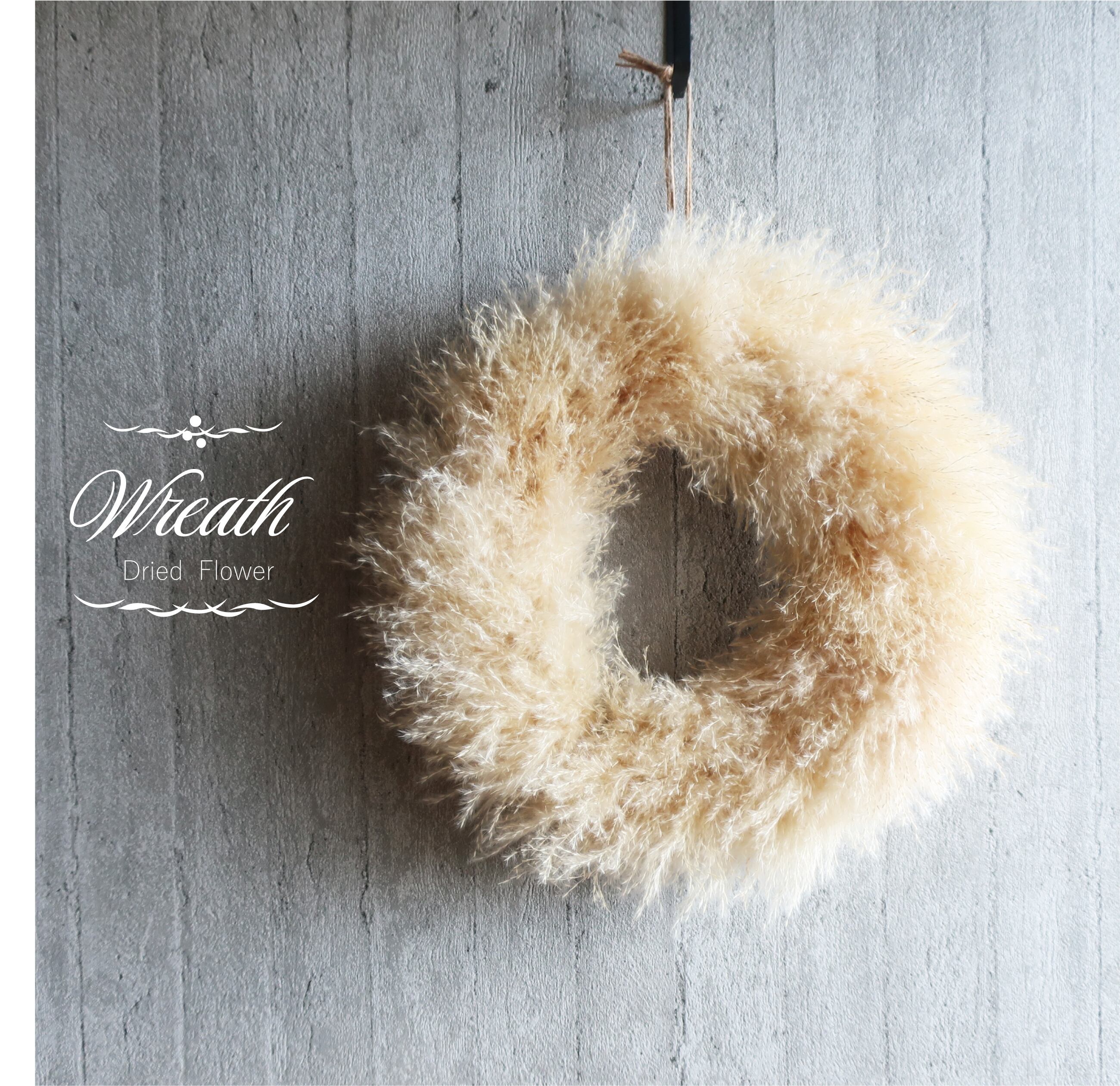 ビタミンカラーリース ✿ プリザーブドフラワー イエロー BOX付き