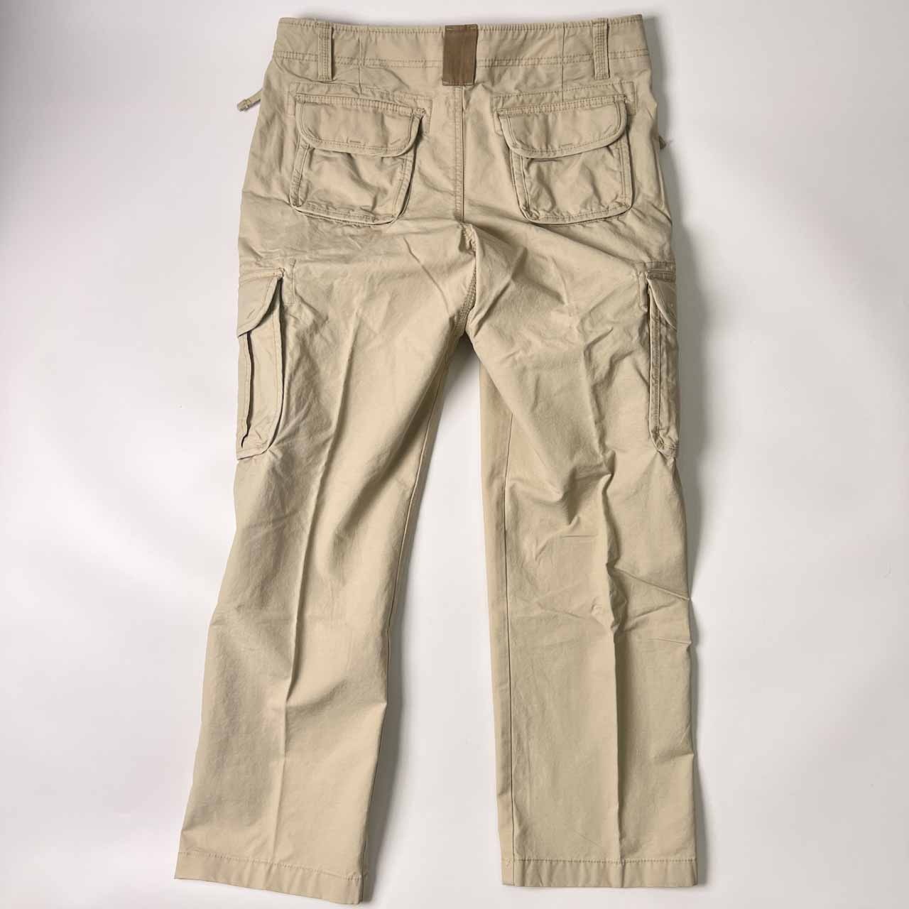 90s 新品 タグ付き L.L.Bean エルエルビーン カーゴパンツ 35/ベージュ メンズ ビンテージ