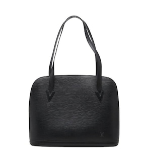 ルイ ヴィトン エピ リュサック ショルダーバッグ トートバッグ M52282 ノワール ブラック レザー レディース LOUIS VUITTON 【中古】