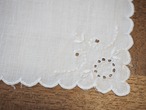 リネンナプキン　小さなアイレット刺繍（4-3） 画像7