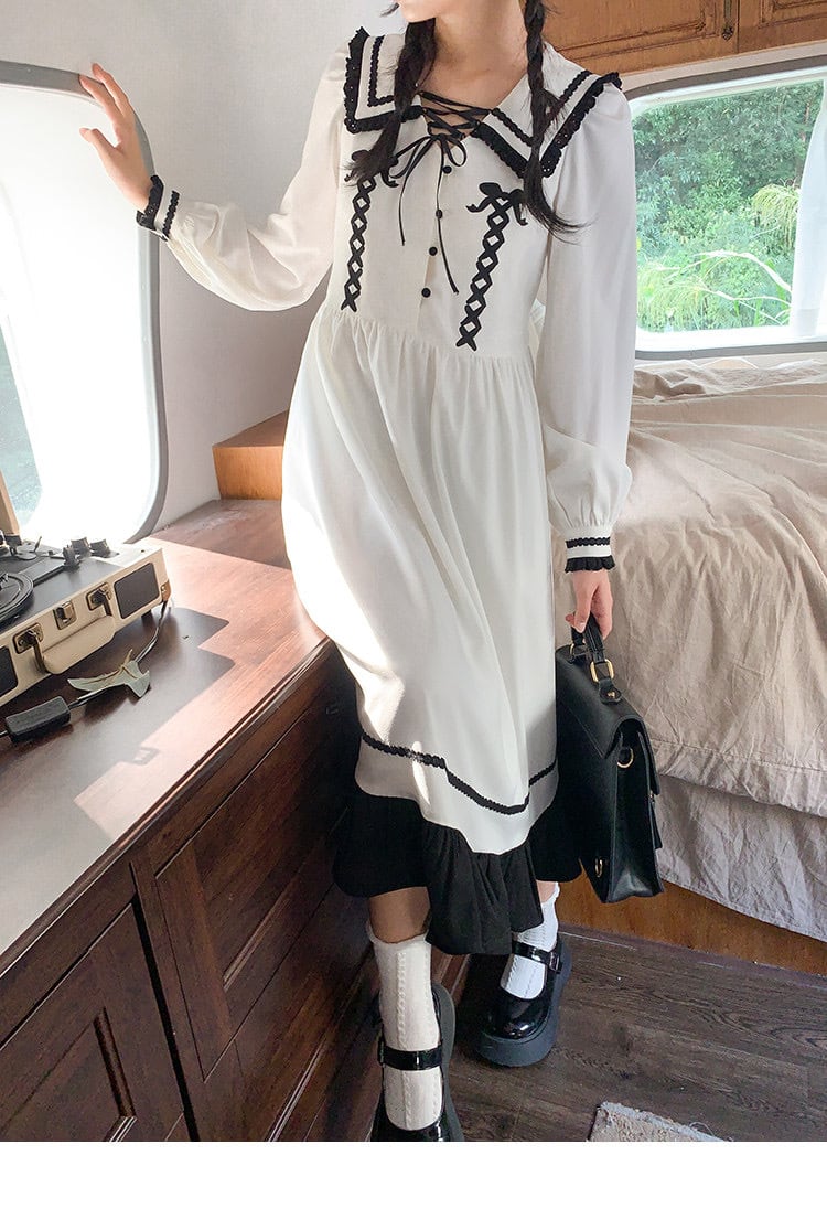 ワンピース 黒 白 ワンピース 制服 スクール チェック ワンピース 黒 白 ワンピース 制服 スクール チェック