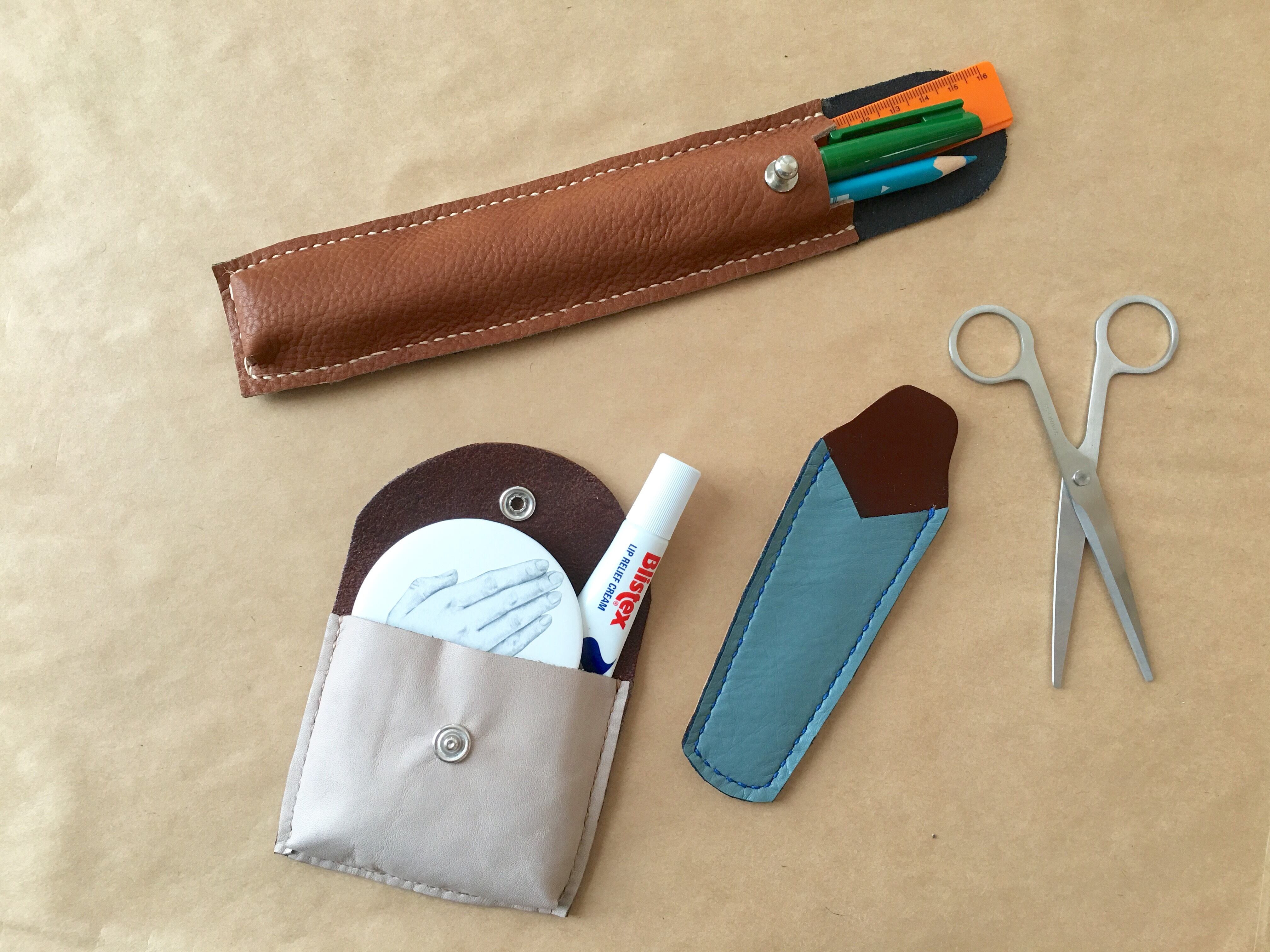 BB LEATHER ITEM SET _ １