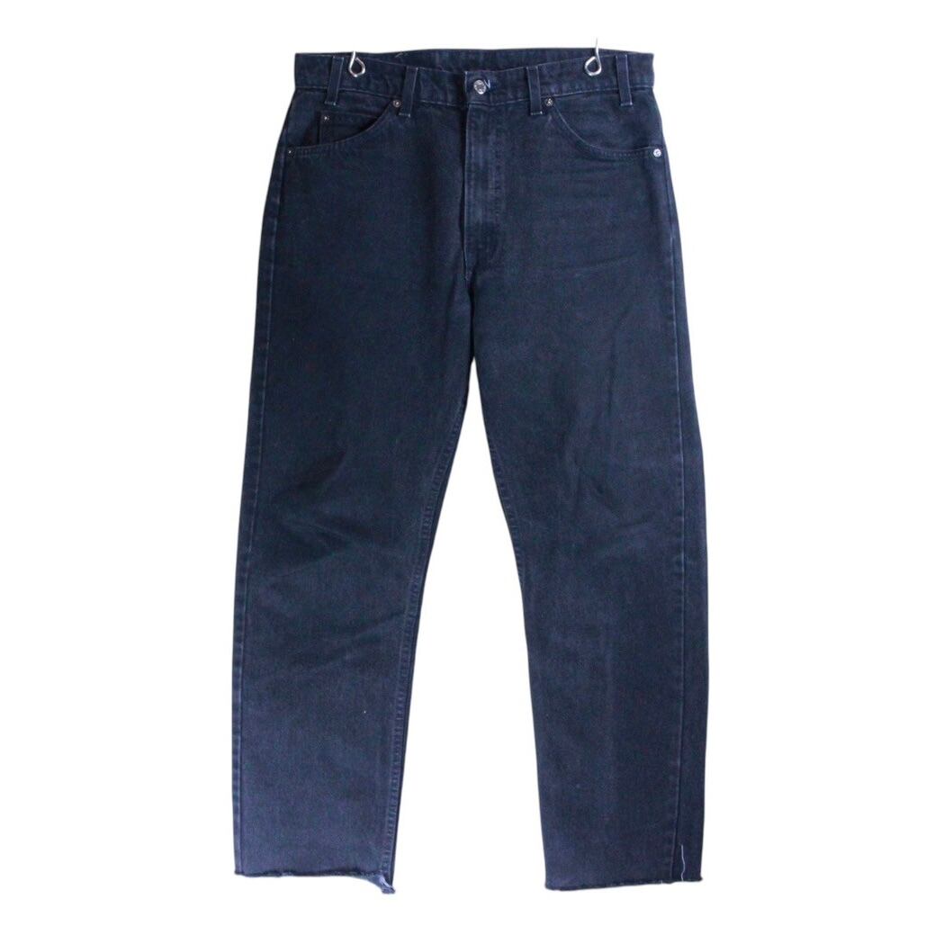 90s Levi's 505 Black Denim Pants 90年代 リーバイス 505 後染め
