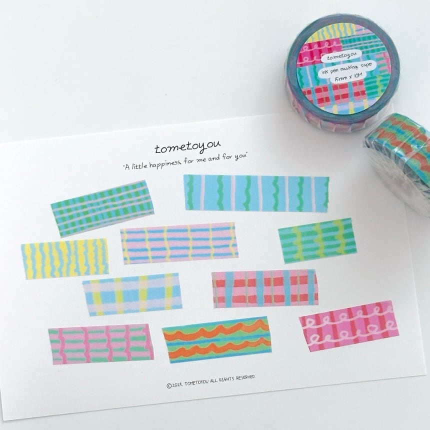 マスキングテープ | 韓国文具・雑貨 kaulcoffee.studio
