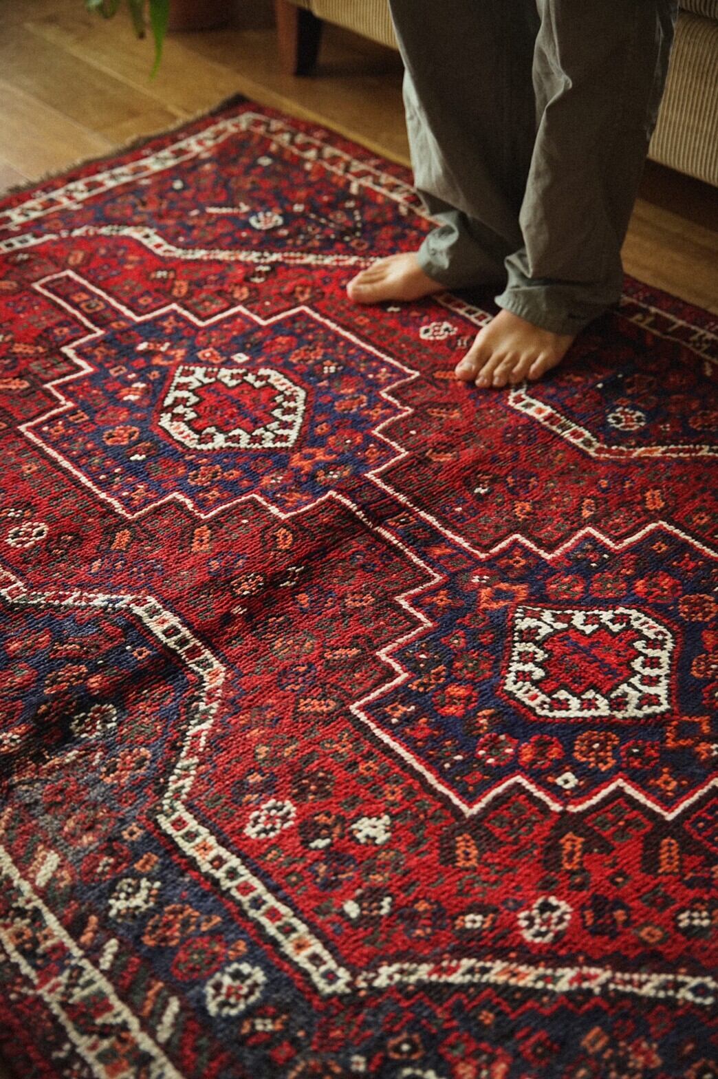 328 -Vintage qashqai rug