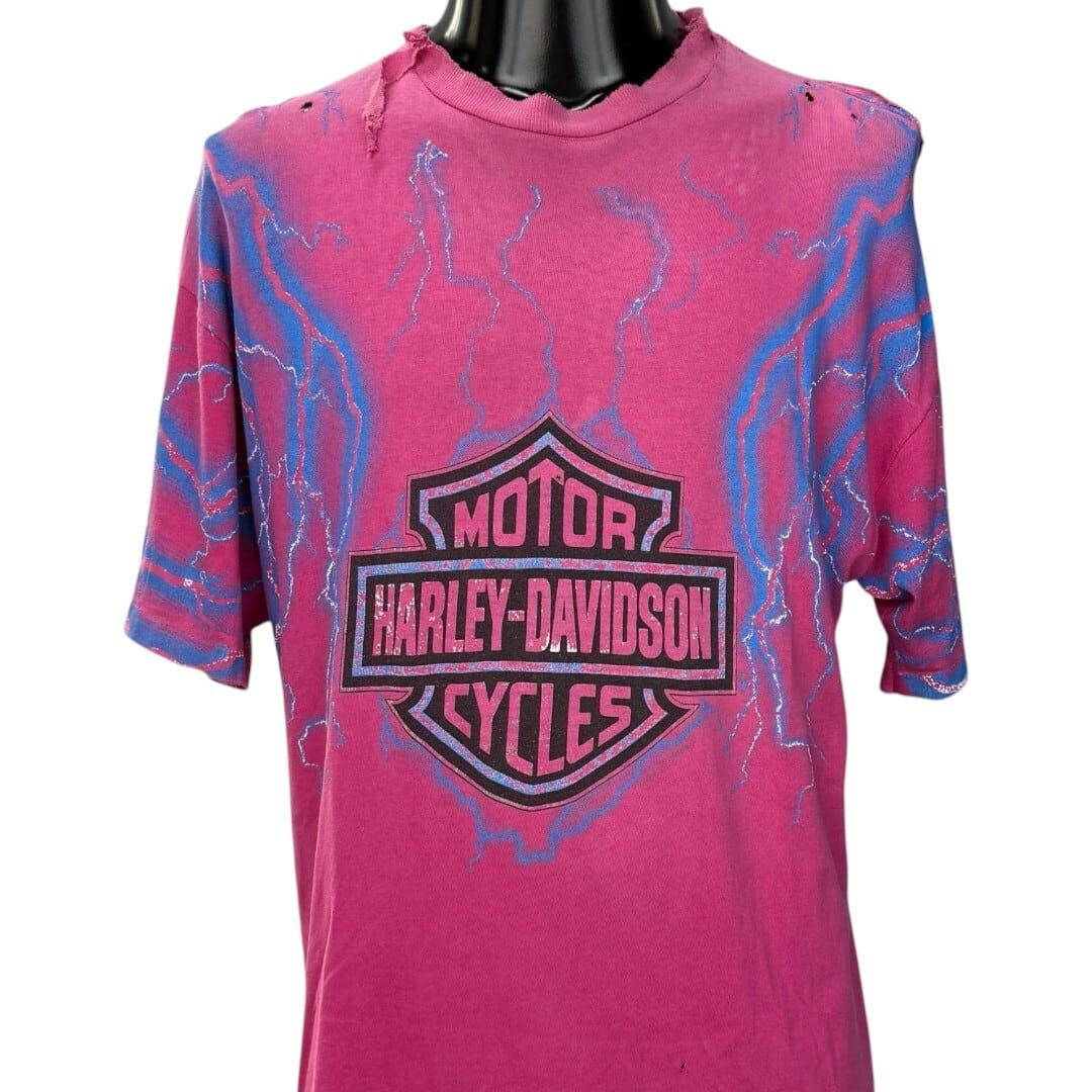 HARLEY-DAVIDSON】ハーレーダビットソン “THUNDER Pattern OVP PINK