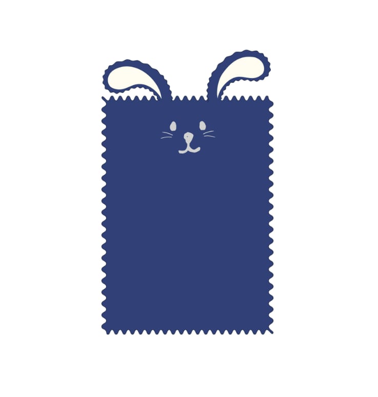 在庫確保済【taaffe】Hug My Bunny Blanket (Navy＆Butter)