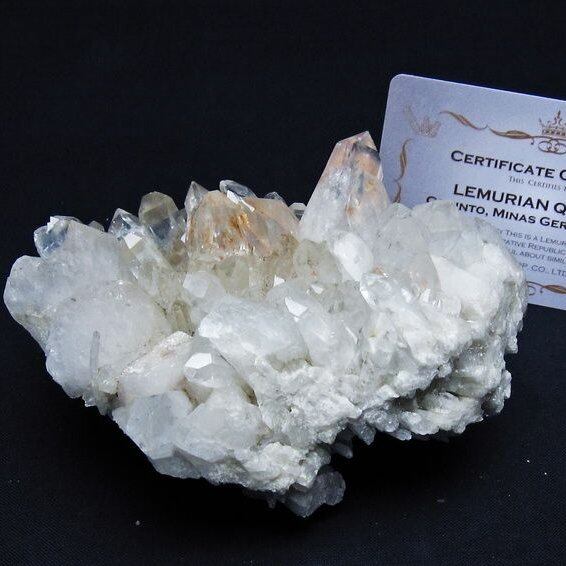 水晶 クラスター 原石 ブラジル ミナスジェライス州 コリント産 レムリアンシード 一点物 182-7881