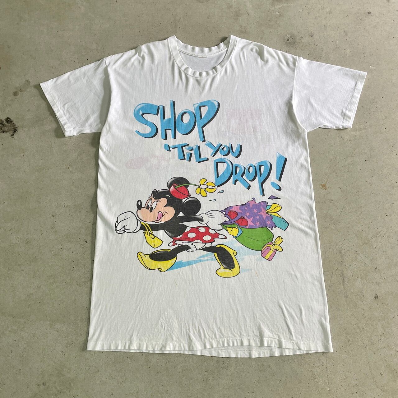 【希少☆USA製90s】ディズニー ミニー両面プリントTシャツ メンズ2XL