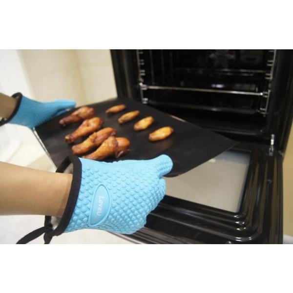 手袋 ミトン 難熱 燃えにくい 焚き火 ダッチオーブン キャンプ 火