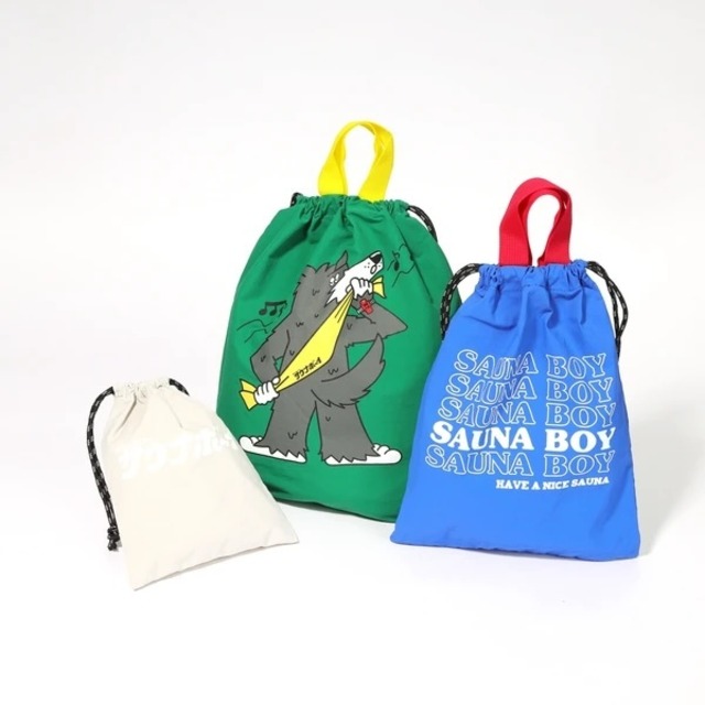 サウナボーイ　巾着セット