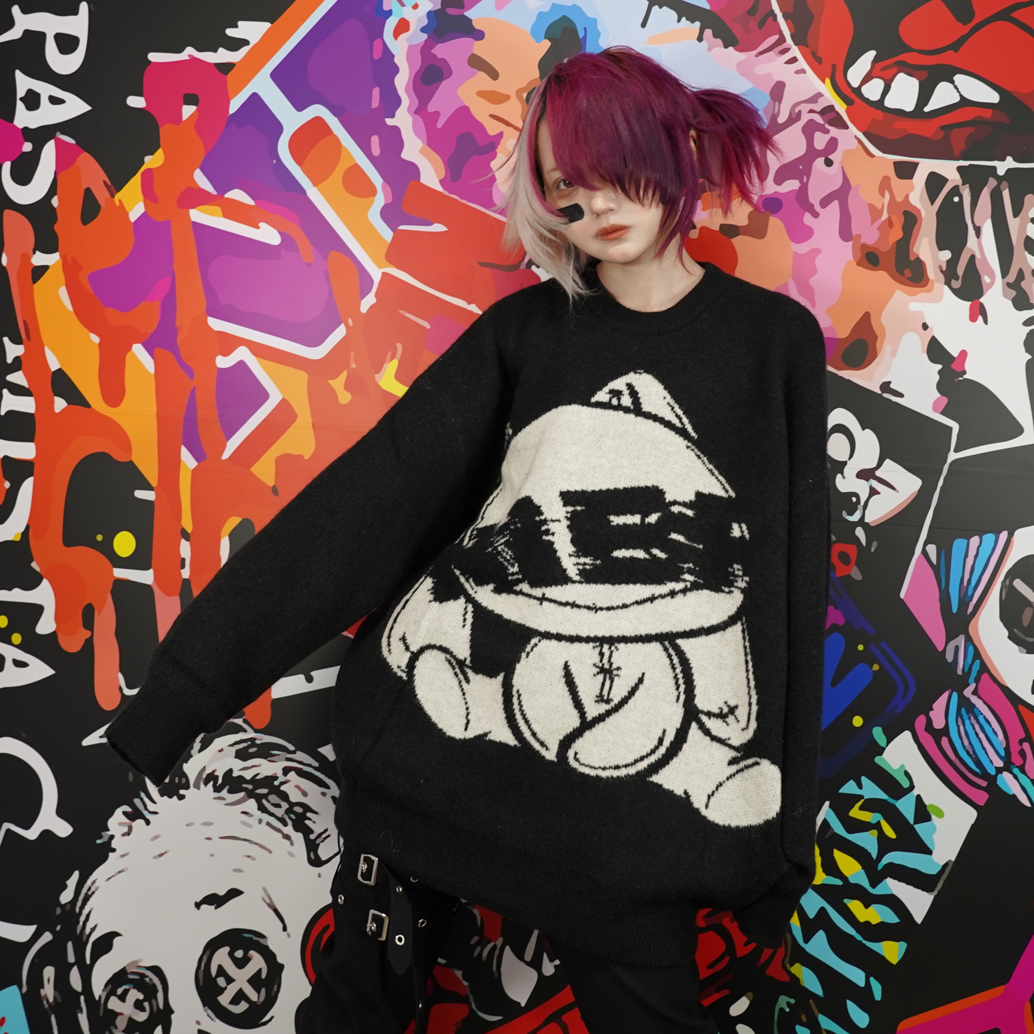 5時間50％OFFタイムセール】NieRジャカードニットプルオーバー | NIER