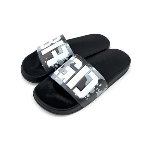 LAKE CAMO BRGD SANDAL - BLACK/CAMO