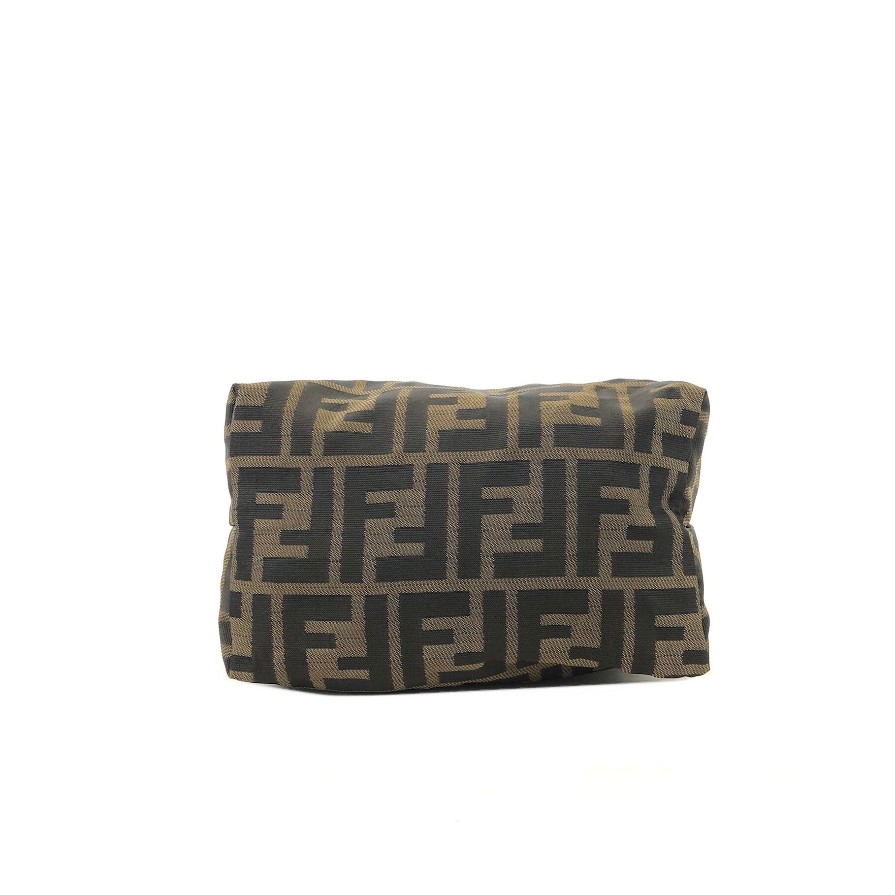 FENDI フェンディ ズッカ ナイロン×レザー バニティバッグ ミニ FENDI フェンディ ズッカ ナイロン×レザー バニティバッグ ミニ