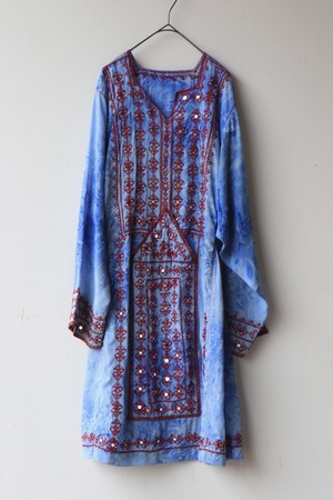 70s-80s sheer balochi dress