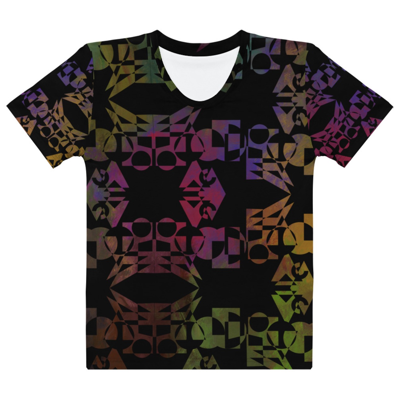 All-Over Print Women's Crew Neck T-Shirt