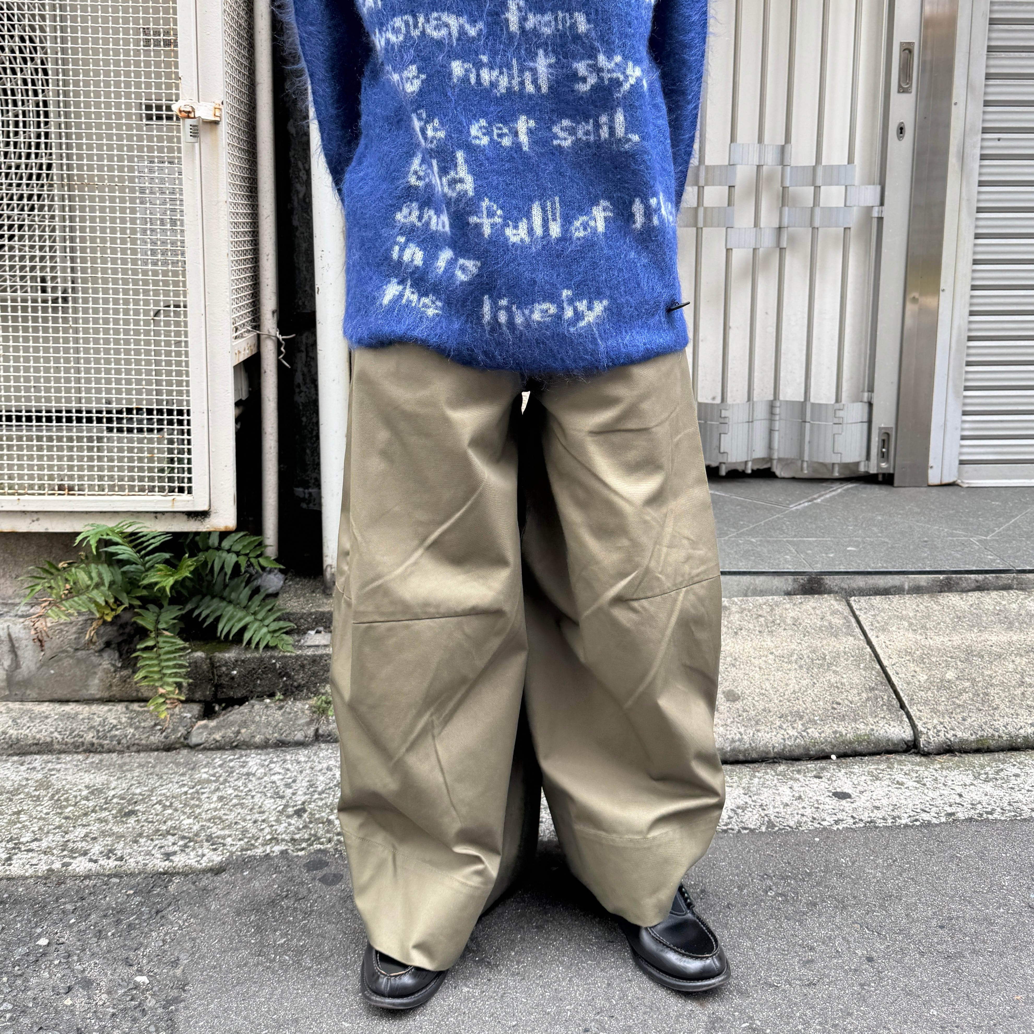 SHINYAKOZUKA / PANTALON WITH DICKIES / BLACK | ふぁいん