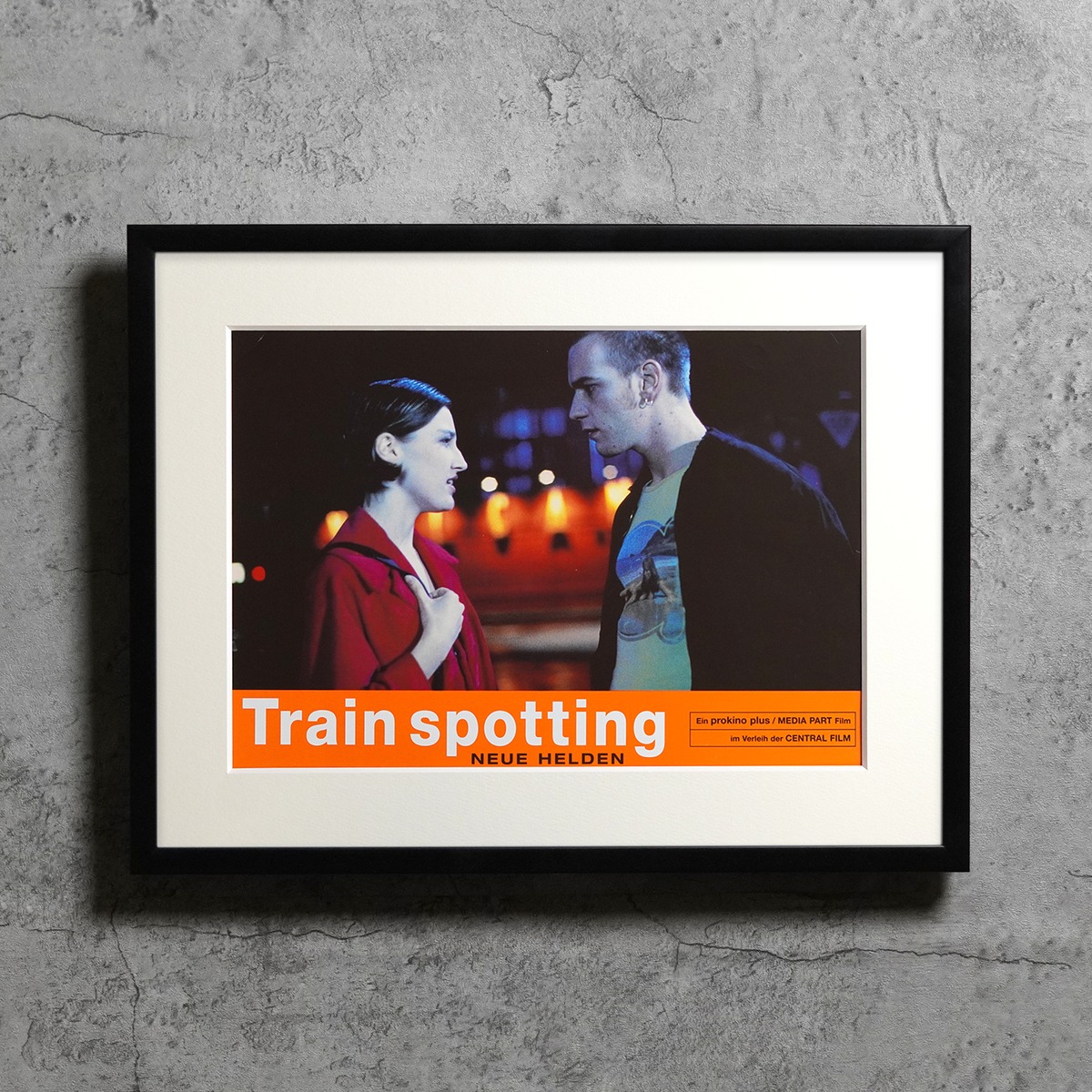 1996 / Trainspotting / Germany lobby card / 396x306mm