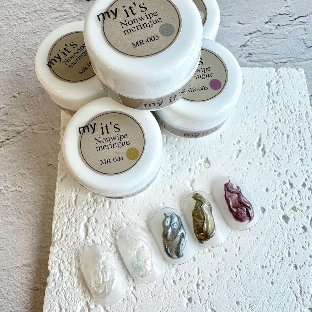 Nonwipe Meringue MR メレンゲジェル アートジェル 3g ジェルネイル ネイルアート