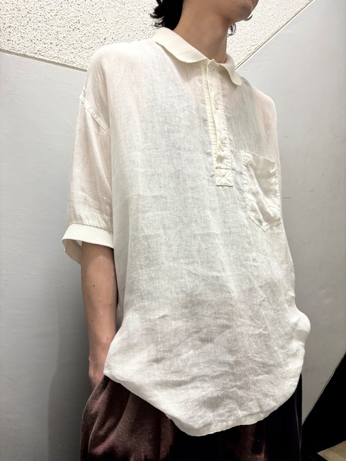 90's l'zinger リネンポロシャツ