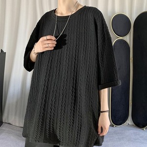 loose summer knit T-shirt（ルーズサマーニットTシャツ）-b406
