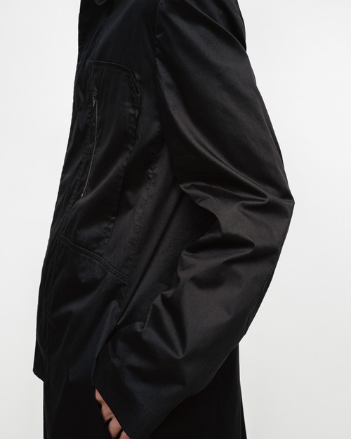 [Late 90's] "Martine SITBON" Cotton Long Coat (Made in Italy)