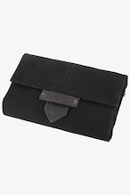 HAND MADE MOUTON SPOON WALLET / M /  Black