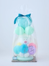 バルーンラッピング with GIFT カラフルベア