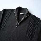 YASHIKI / Fuyushigure Half Zip Knit
