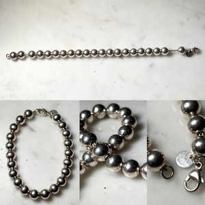 TIFFANY silver “Hardwear” ball bracelet
