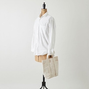 AMIACALVA(アミアカルヴァ) / washed canvas 6pockets tote(TS) -WHITE-(A127-TS)