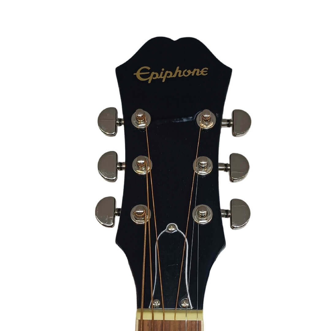 牛骨☆エレアコ】Epiphone☆AJ-220SCE【弾き易く調整☆新品の弦】 牛骨