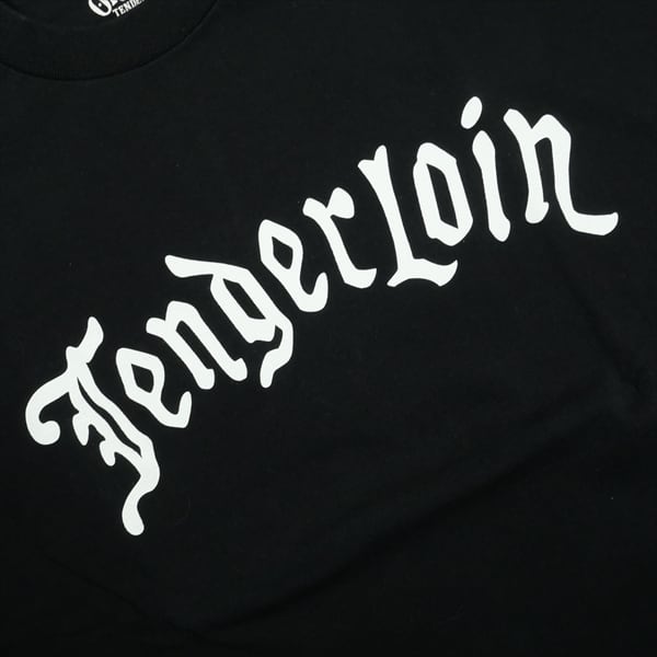 Size【XL】 TENDERLOIN テンダーロイン TEE L/S OE BLACK ロンT 黒