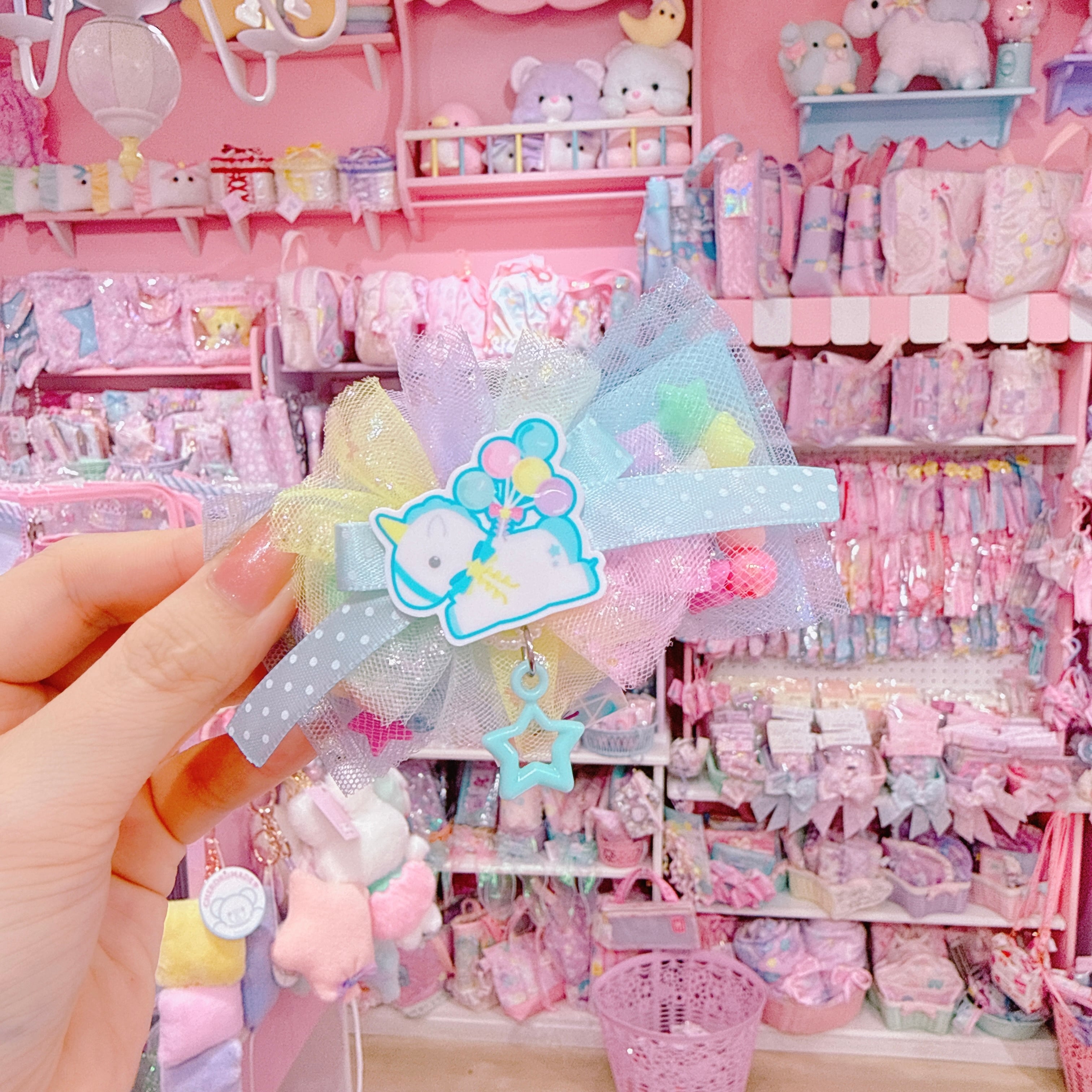 【P6】11-2シャカシャカヘアクリップ