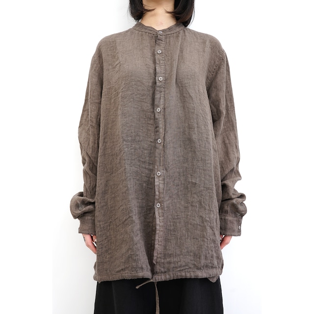 [daub] (ドーブ) M23SS-SH06 SHIRT (brown)