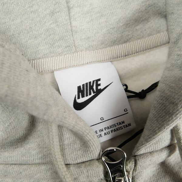 Size【L】 STUSSY ステューシー ×NIKE 24AW FLEECE ZIP HOODIE GREY