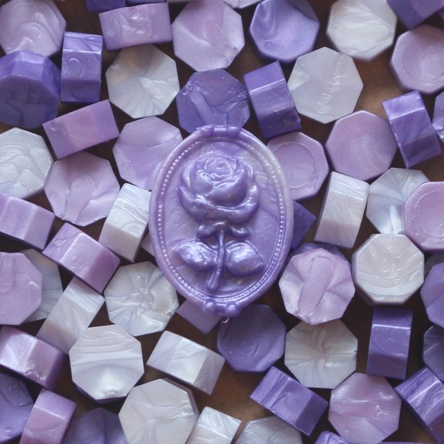 シーリングワックス purple mix【35g】