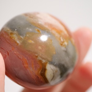 ポリクロームジャスパー / パーム 握り石