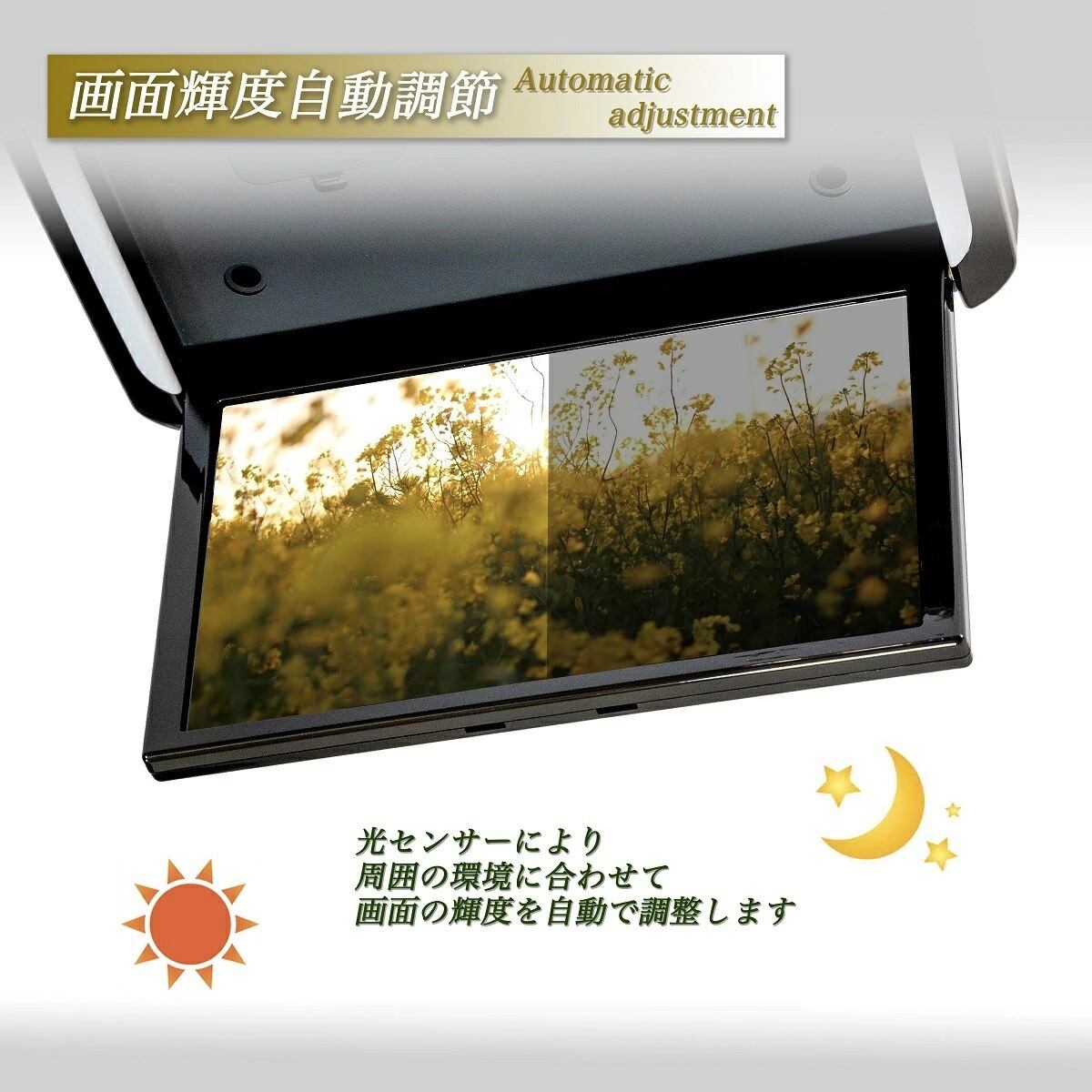 日産 C28 セレナ 専用 13.3インチ フリップダウンモニターキット