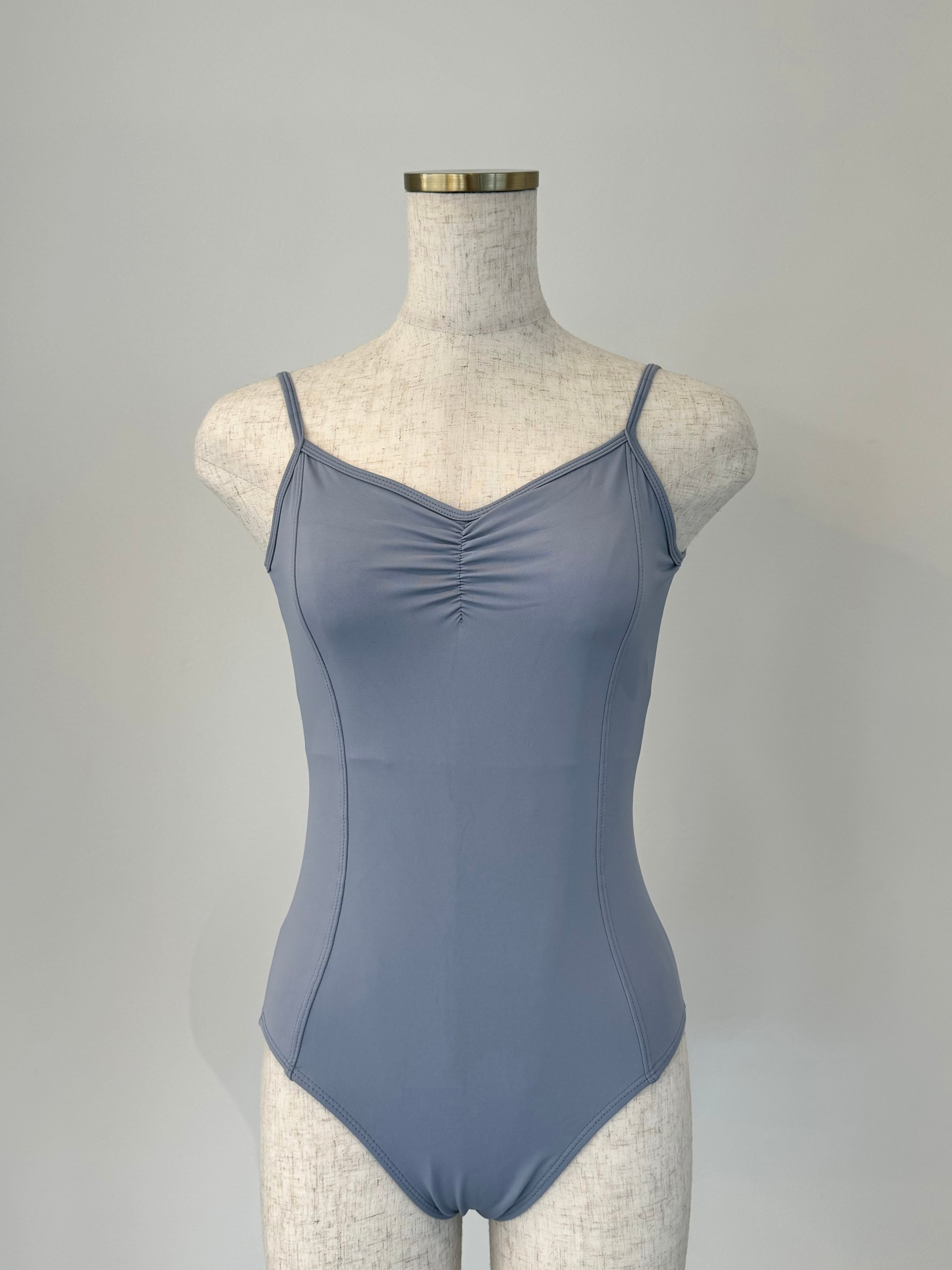 ギャザーキャミソールレオタード (Port de Meuu) | Meuu Dancewear