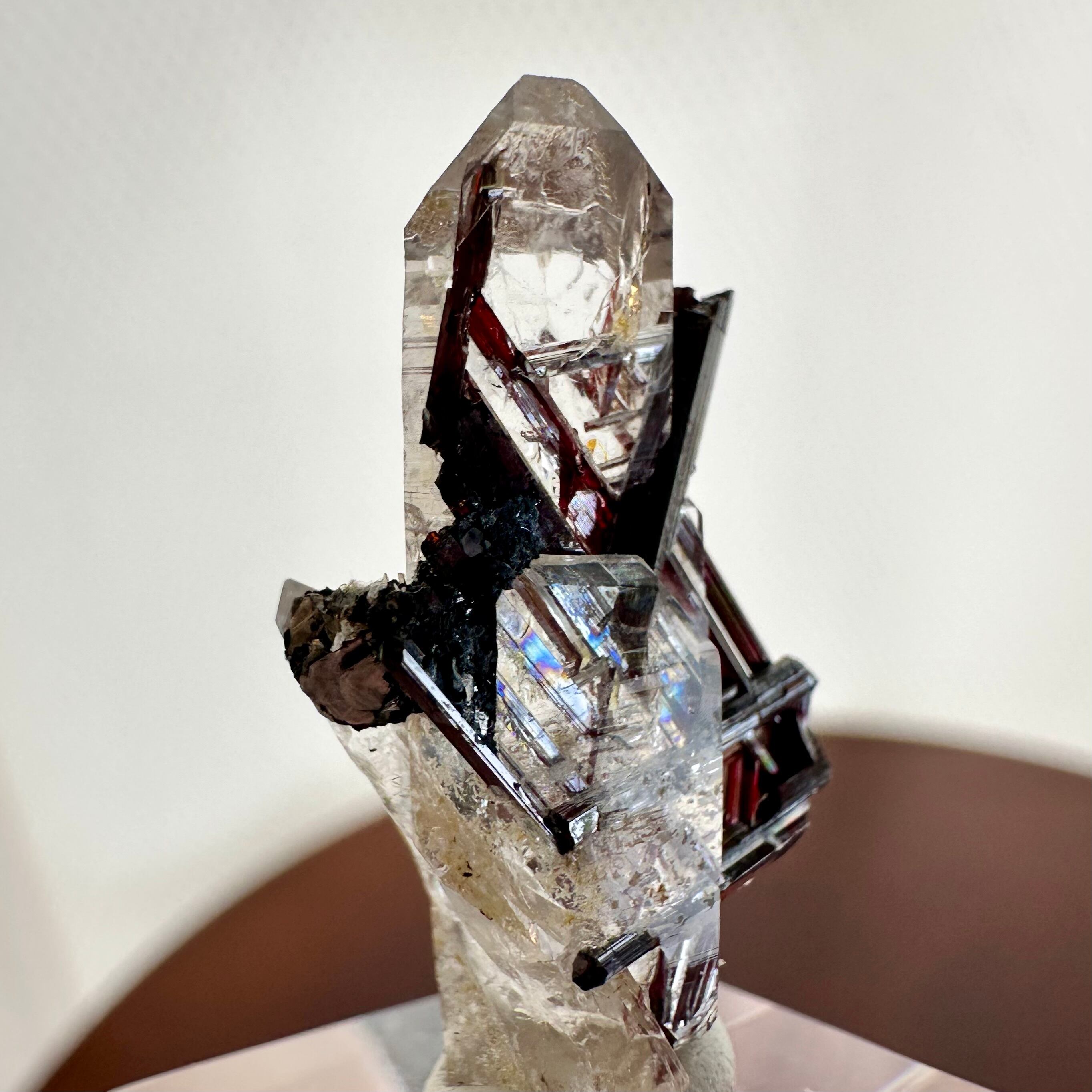 ルチル / クォーツ【Rutile with Quartz】ブラジル産 | PEANUTS MINERALS