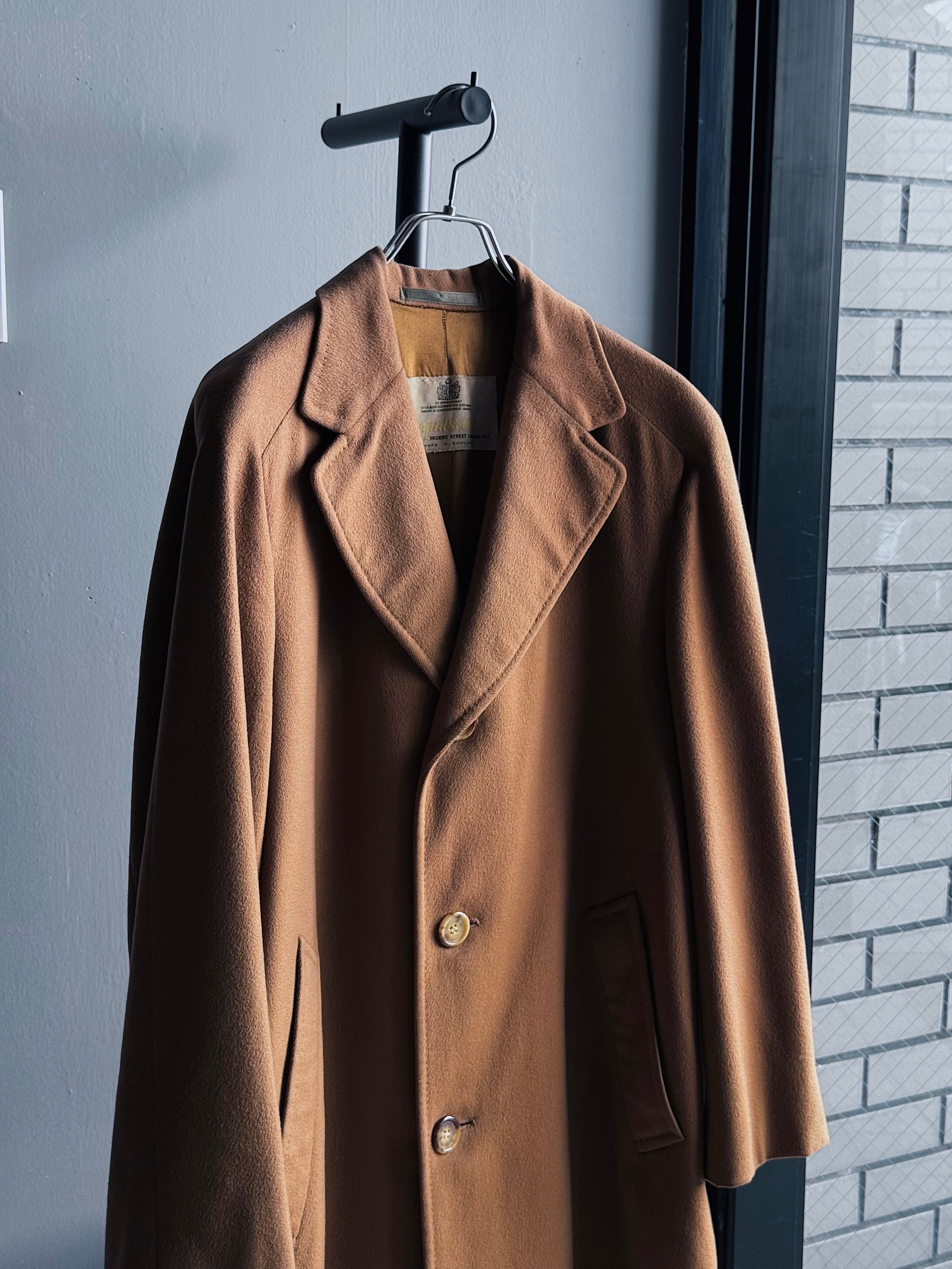 60's -Aquascutum- pure cashmere 100% coat | 弥勒 -MIROKU-