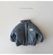 ザゴグマ / THE GOGUMA / チェックパディングジャンパー / 韓国子供服 / ジュニア / 26winter〖取寄〗*JS~JL*